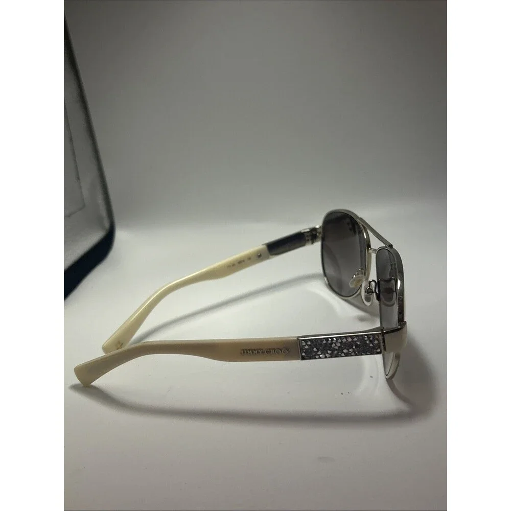 Jimmy Choo BABA/S Light gold cream 59/13/135 WOMAN Sunglasses Used Read